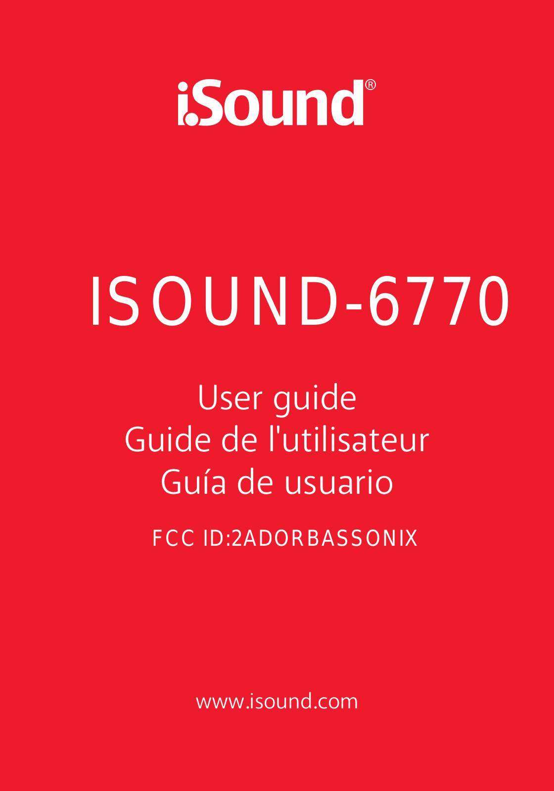 Royqueen Audio Technology BASSONIX User Manual