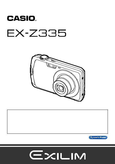 Casio EXILIM EX-Z335 User Manual