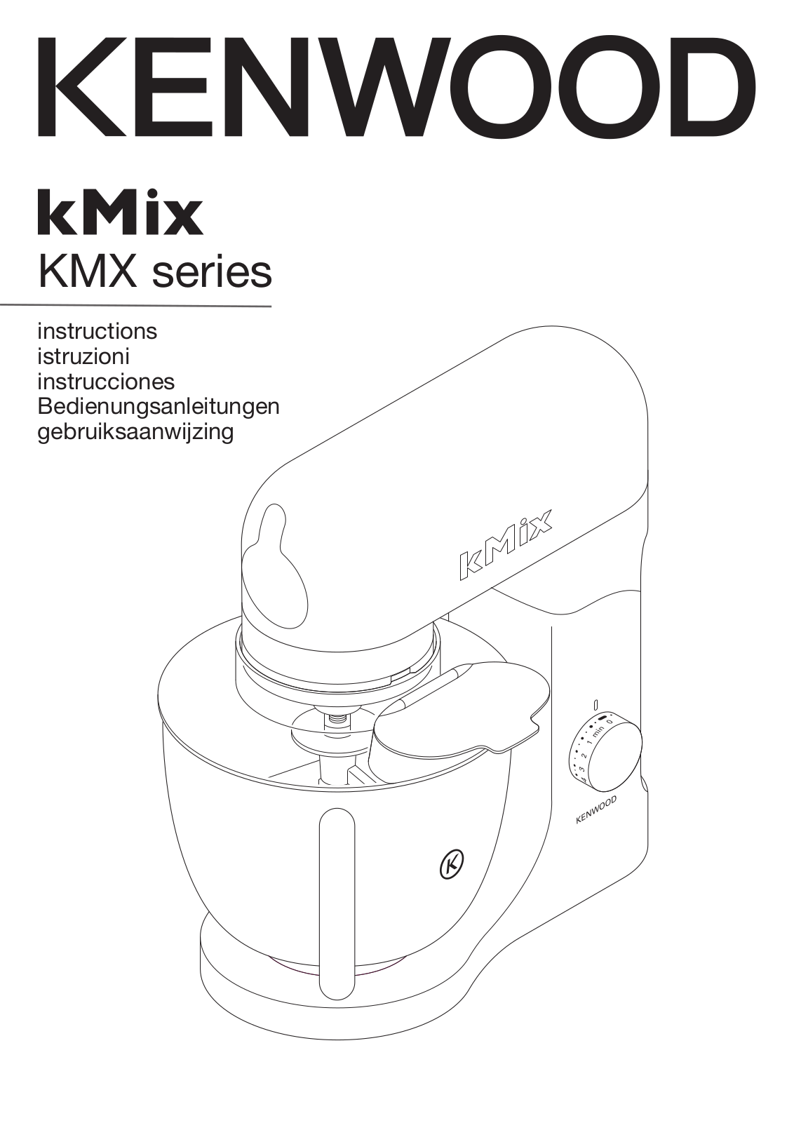 Kenwood KMX51, KMX93, KMX54, KMX95, KMX97 Operating Instructions