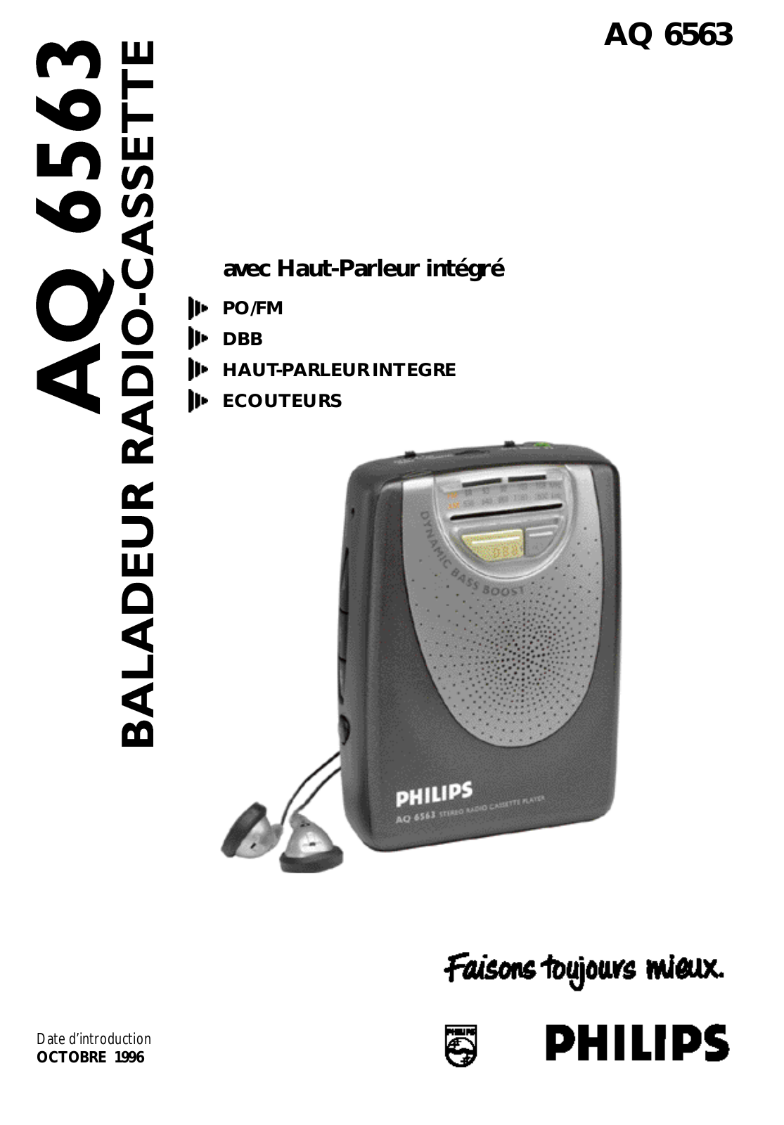 Philips AQ6563 User Manual