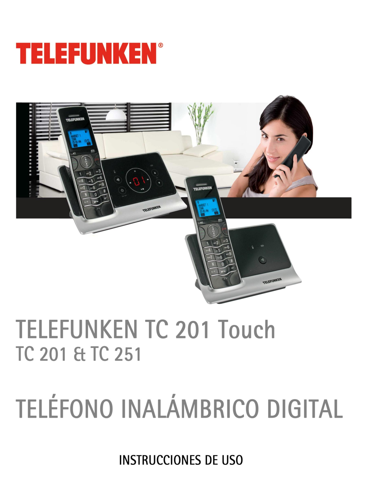 Telefunken TC 252 Touch User Manual