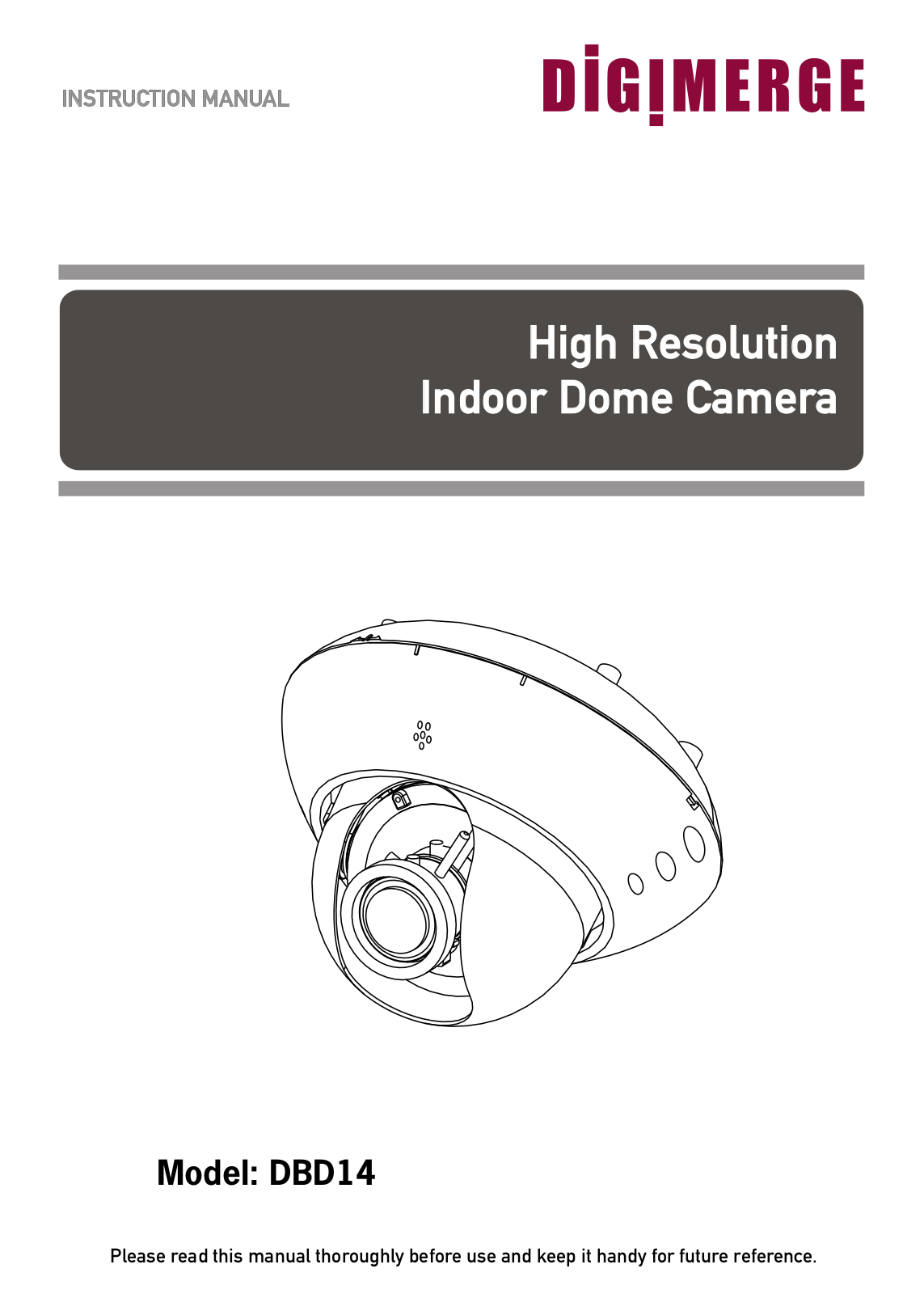 Digimerge DBD14 Instruction Manual