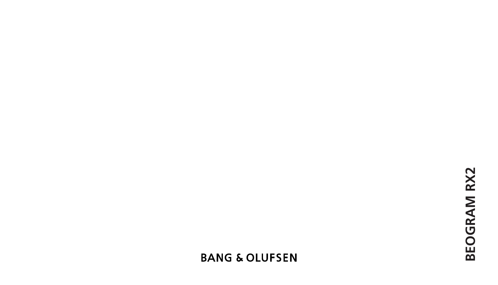 Bang Olufsen RX-2 Owners Manual
