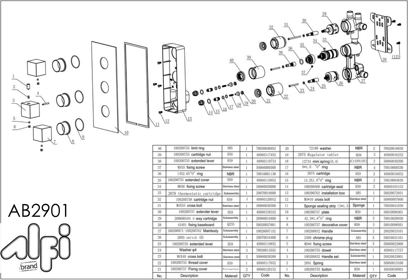Alfi Brand NBT1267 Installation - ManualMachine.com