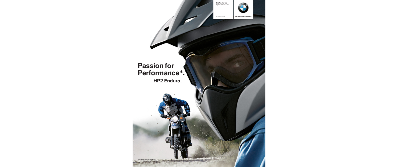 BMW HP2 ENDURO User Manual