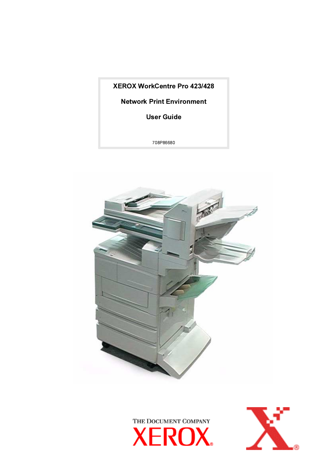 Xerox WorkCentre Pro 423Pi User Guide