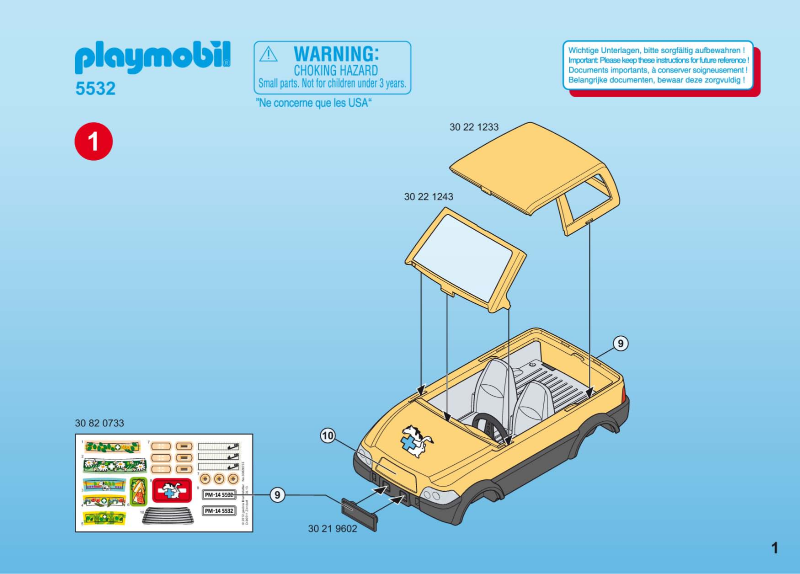 Playmobil 5532 Instructions