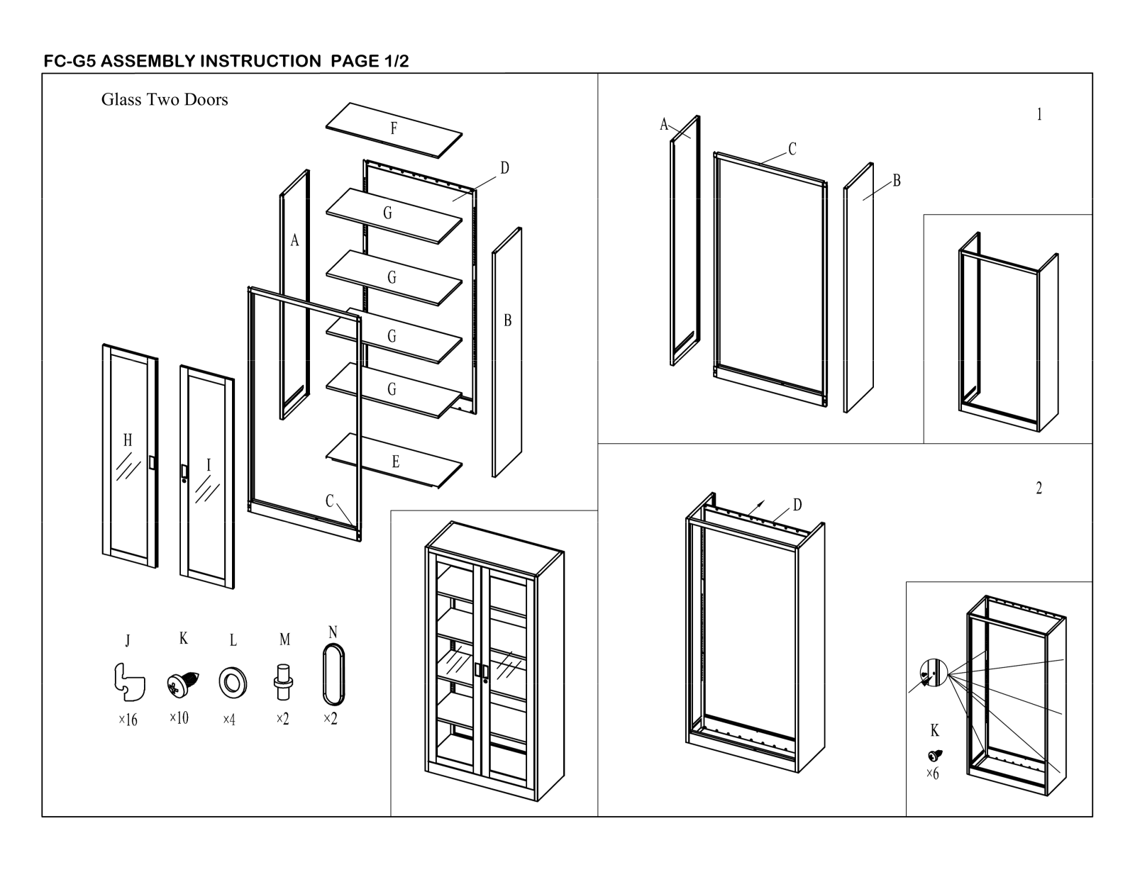 Diamond Sofa FCG5DG User Manual - ManualMachine.com