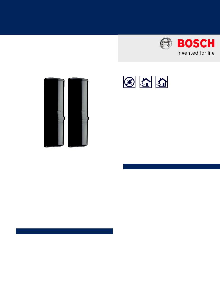 Bosch ISC-FPB1-W60QS, ISC-FPB1-W60QF, ISC-FPB1-W200QS, ISC-FPB1-W200QF, ISC-FPB1-W120QS Specsheet