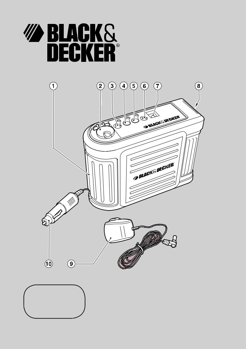Black&decker BDV030 User Manual
