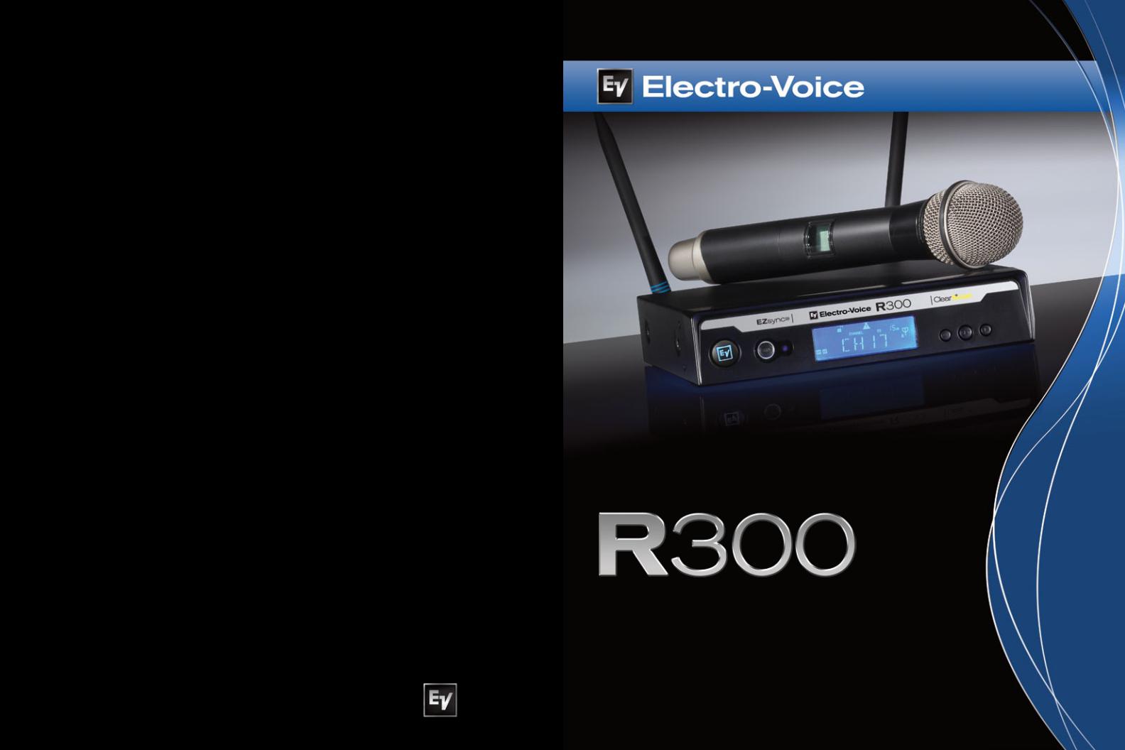 Electro-Voice RM-300, RMD-300, R300-HD-A User Manual