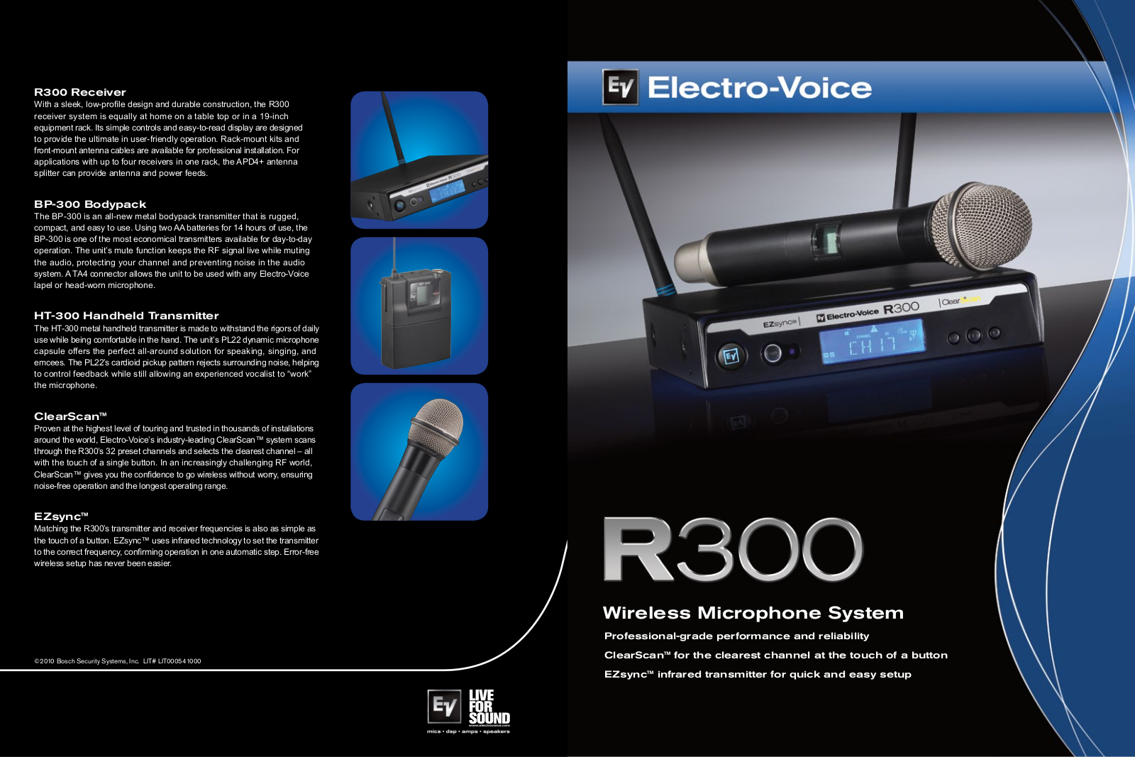 Electro-Voice RM-300, RMD-300, R300-HD-A User Manual