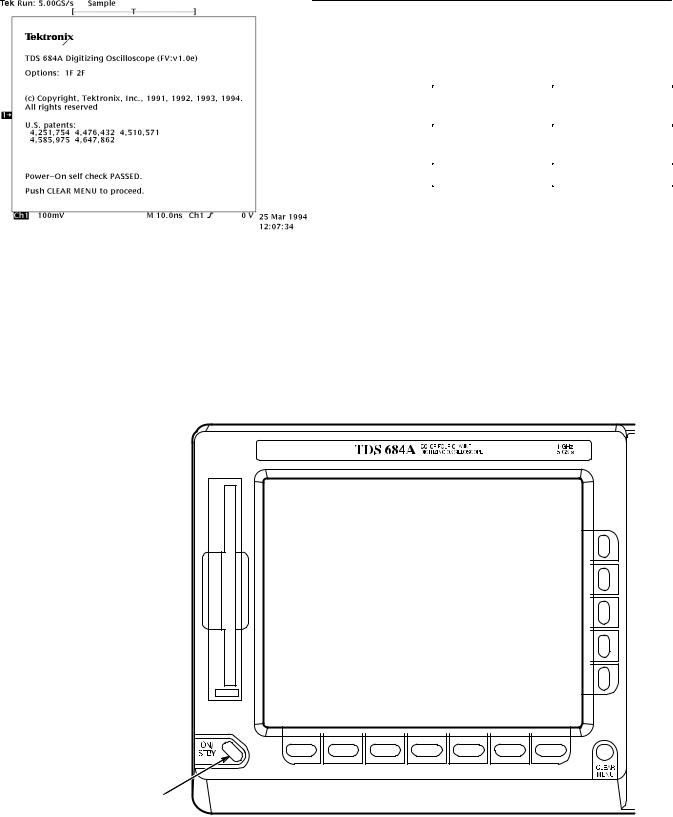 Tektronix TDS 744A, TDS 784A, TDS 684A User Manual
