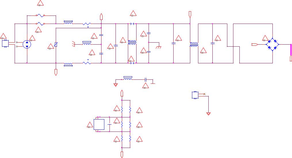 Philips 715G8962 PSU Schematic