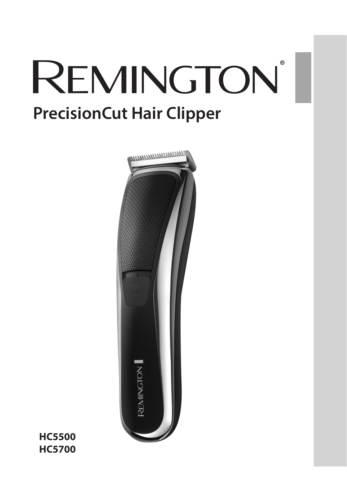 Remington HC5500 User Manual