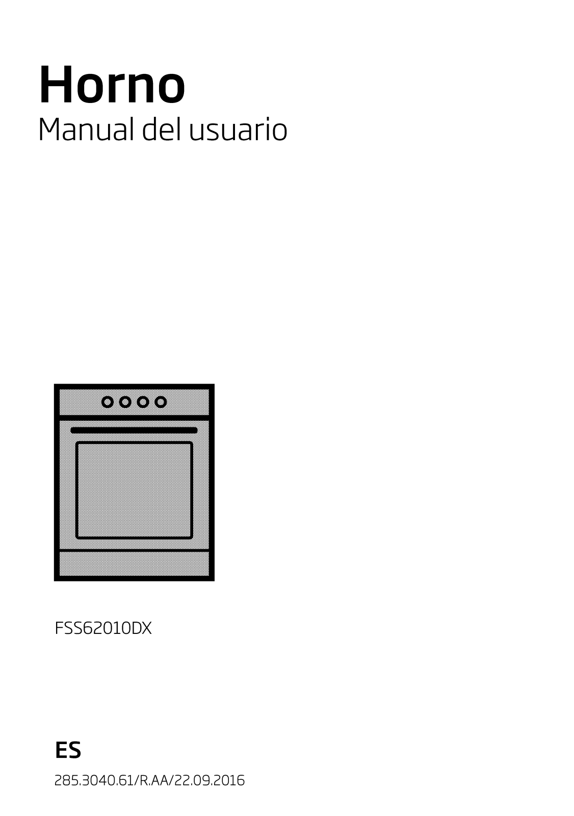 Beko FSS62010DX User manual