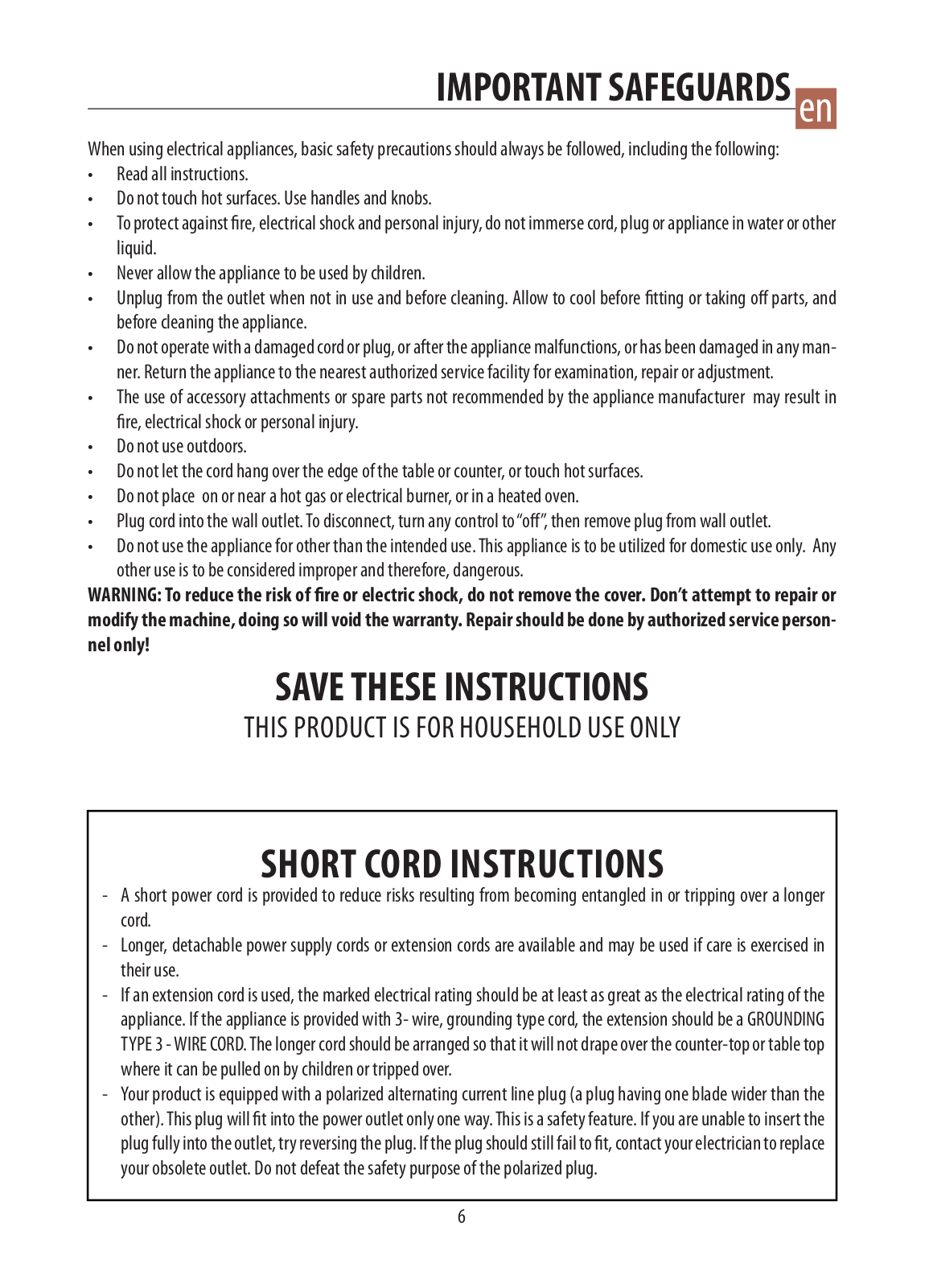 De'Longhi EC 156, EC 155 Owner's Manual