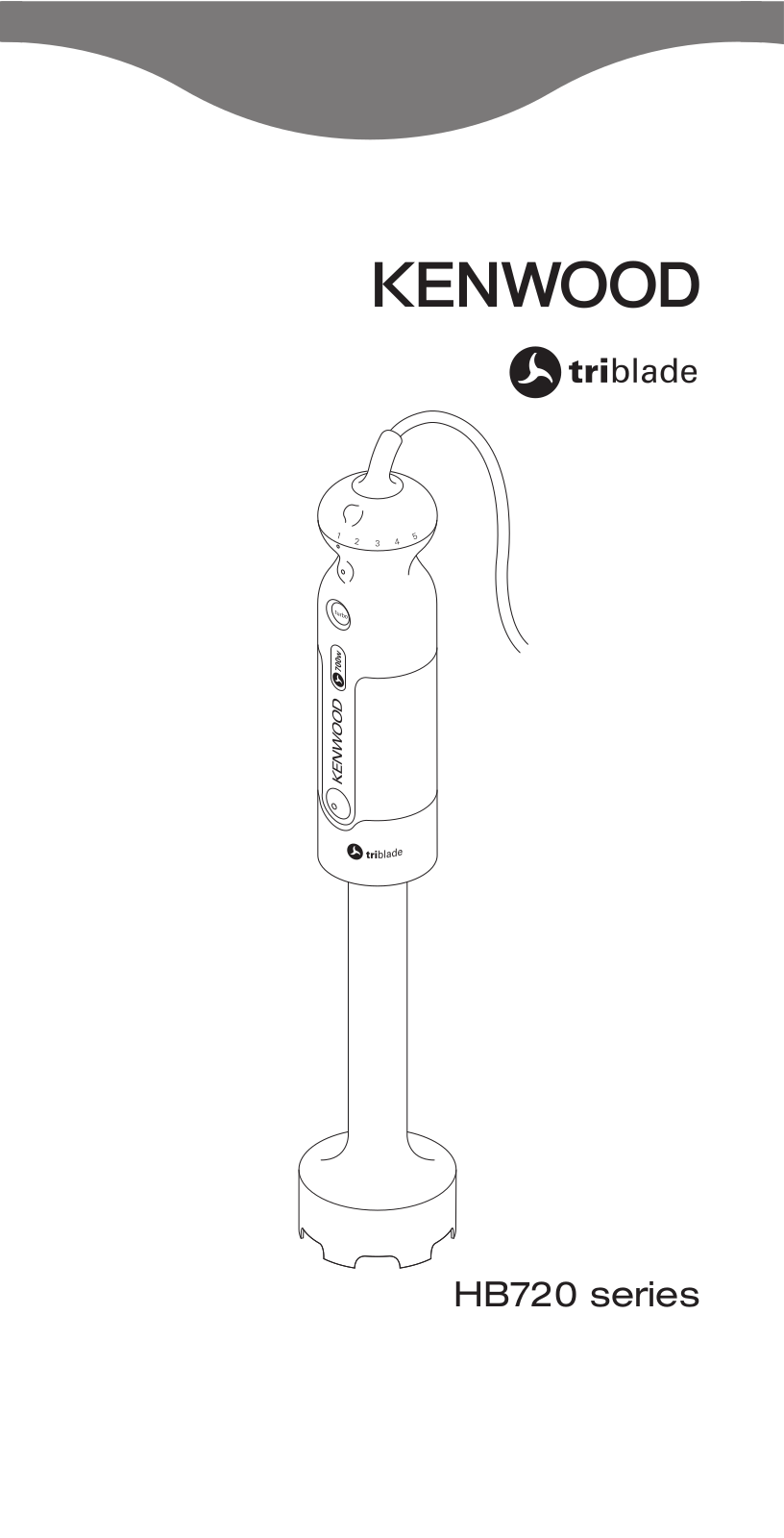 Kenwood Triblade HB720 User Manual