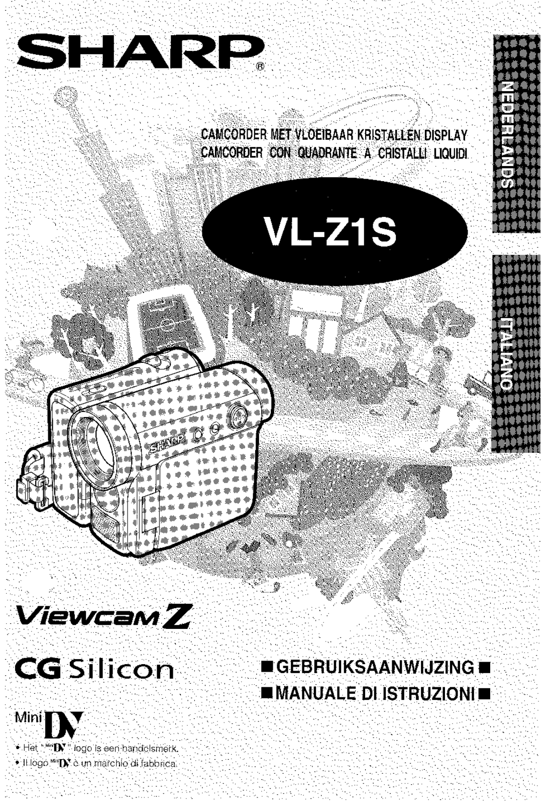 Sharp VL-Z1S User Manual