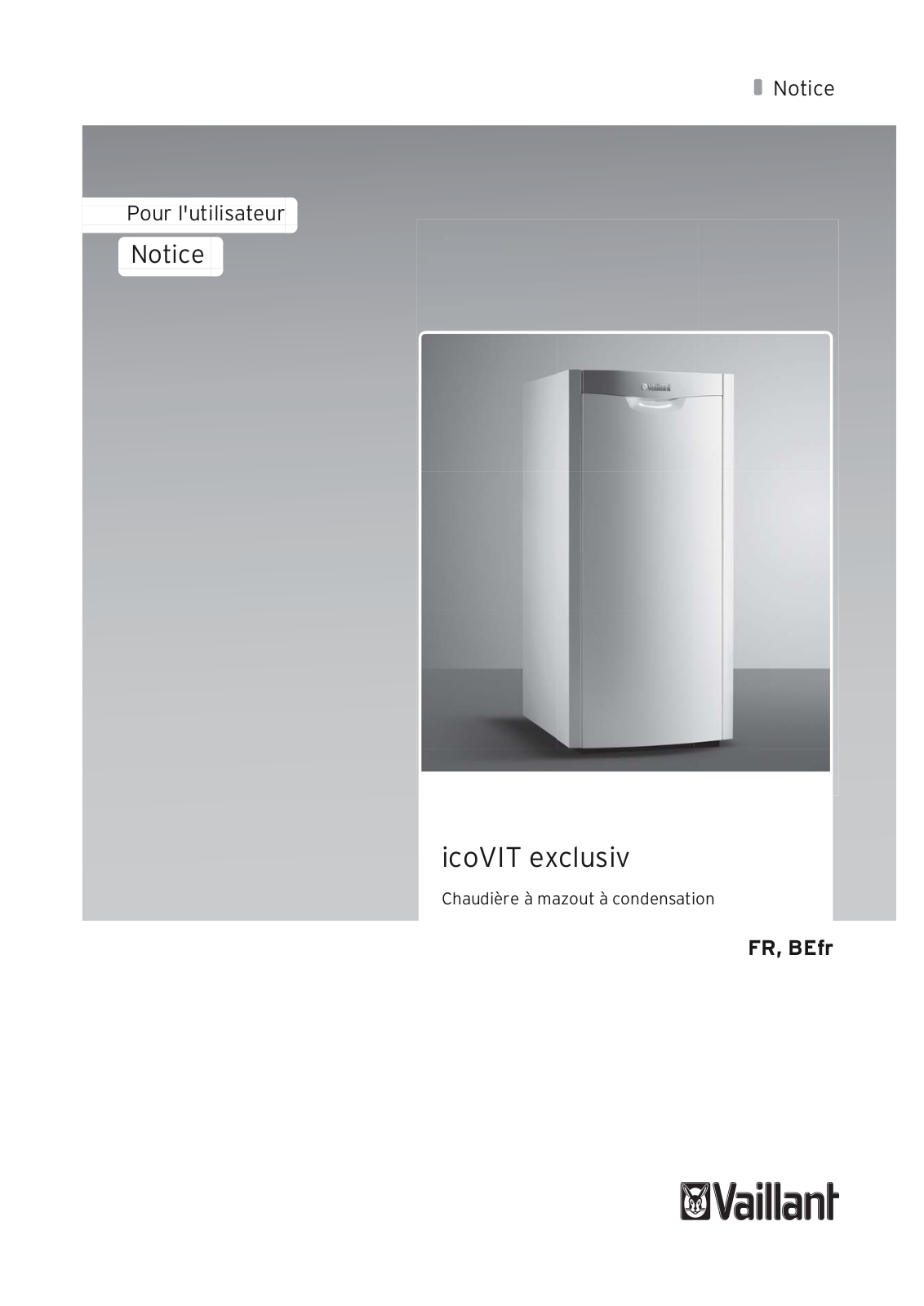 VAILLANT icoVIT exclusiv User Manual