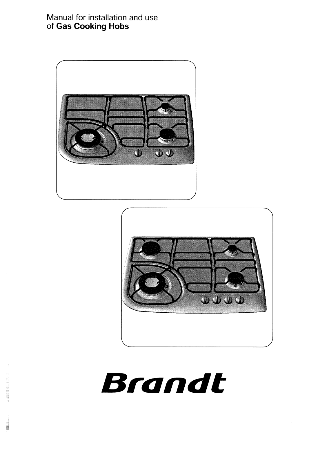 Brandt HLB51X1E, HLB51W1E, HLB51WE User Manual