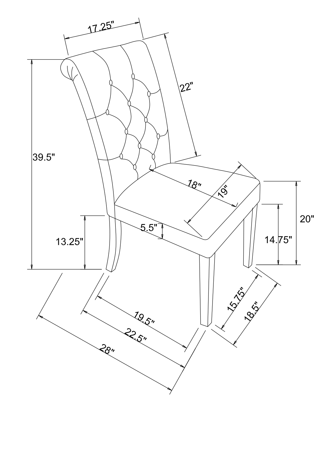 Greyleigh™ W003541249 Dimensions - ManualMachine.com