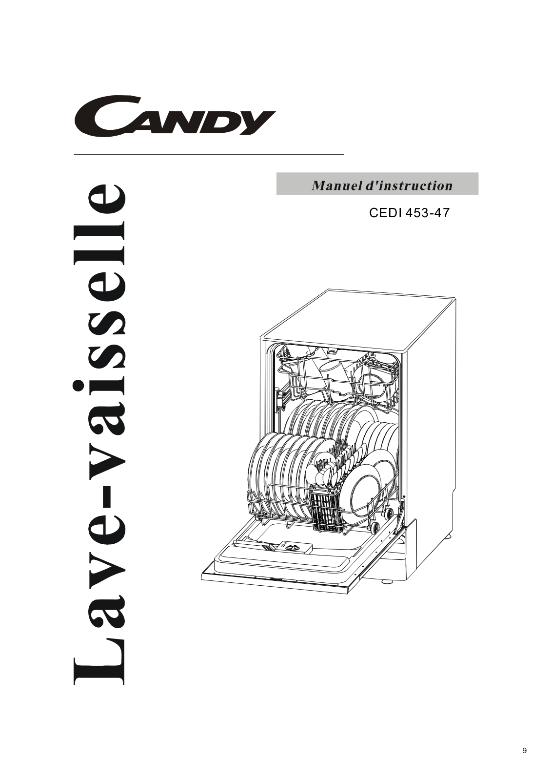 CANDY CEDI 453 User Manual