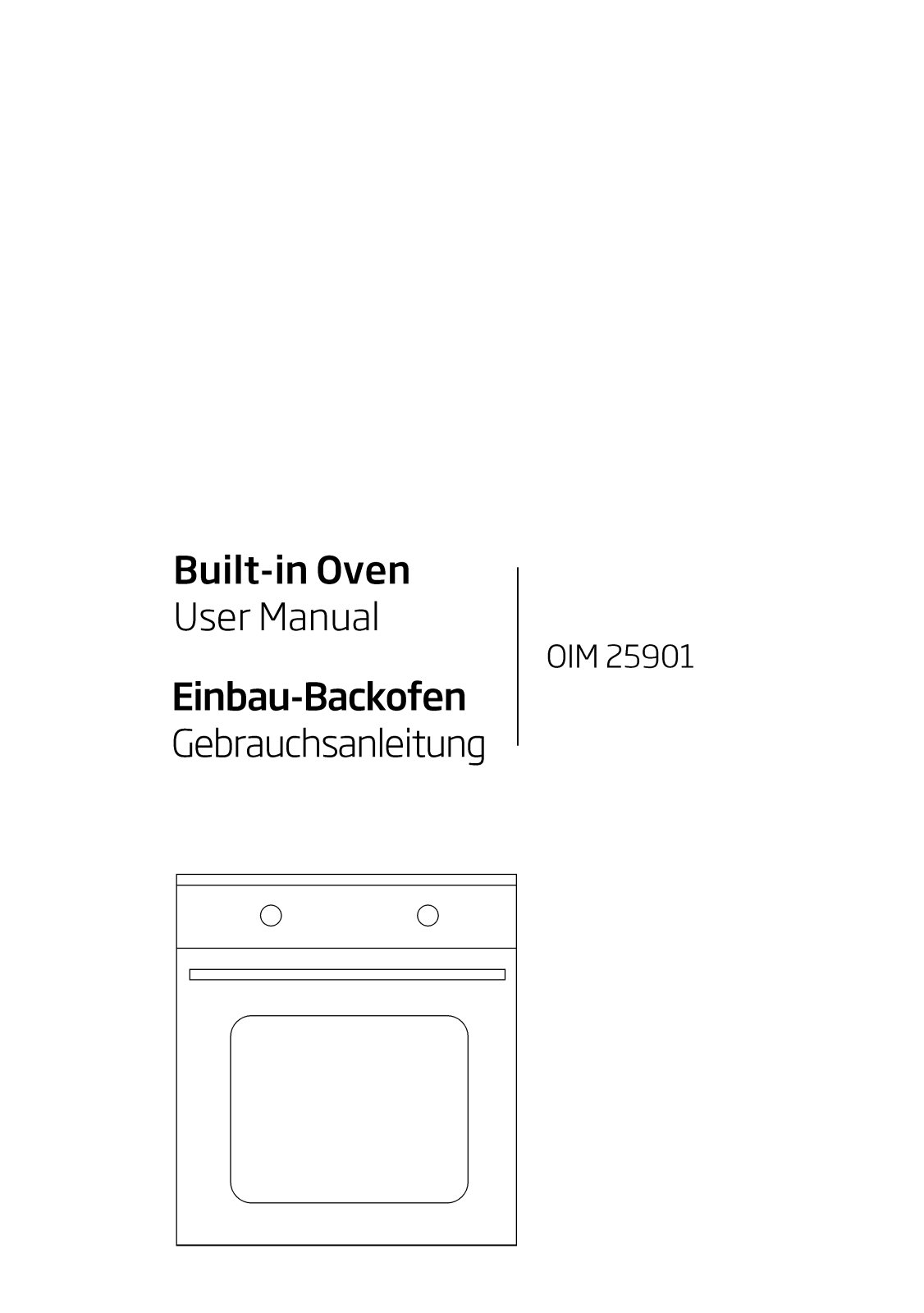 Beko OIM 25901 User manual