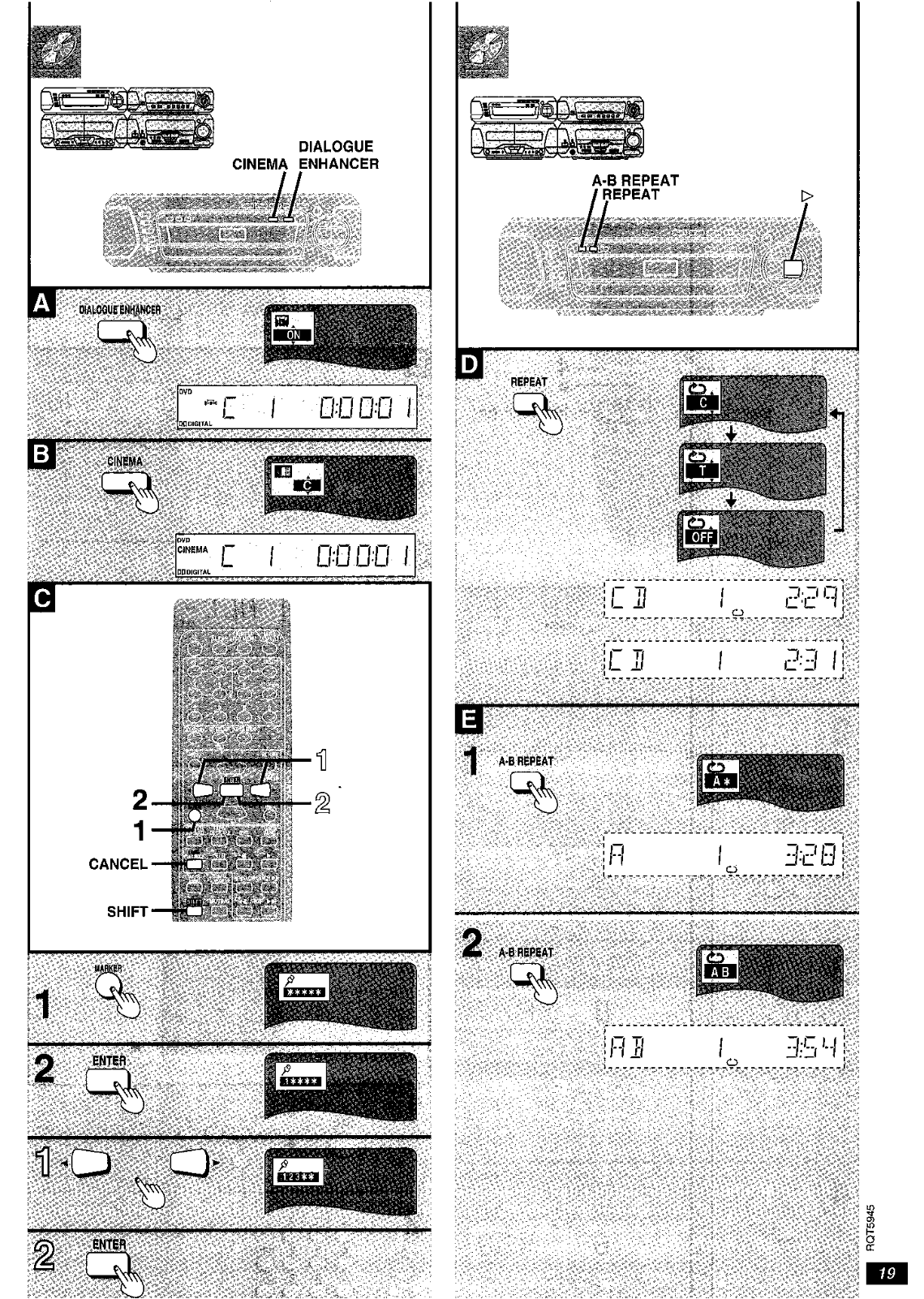 Panasonic SC-DV250 User Manual