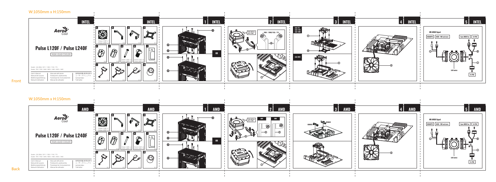 AeroCool Pulse L240F Service Manual