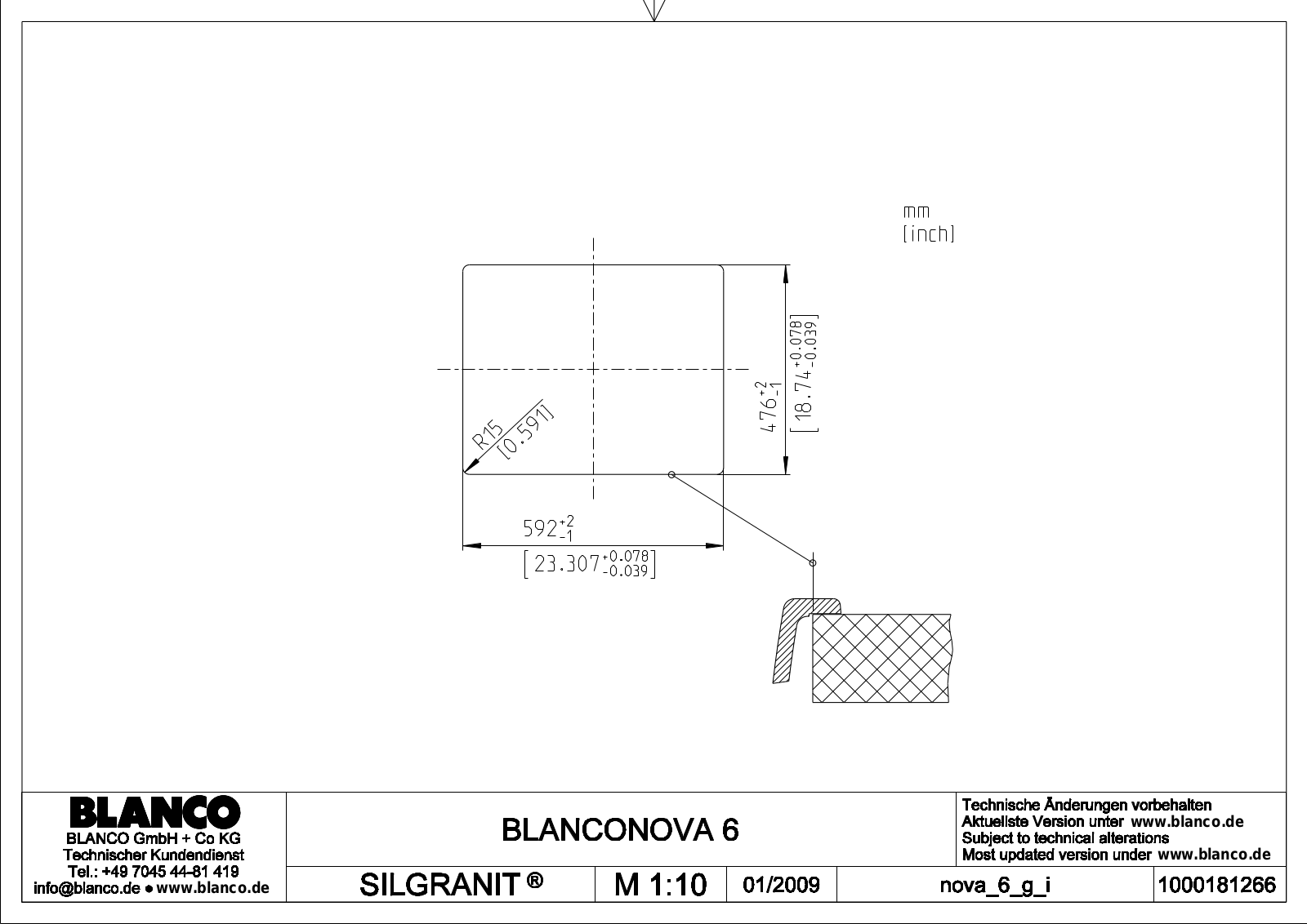 Blanco Nova 6 User Manual