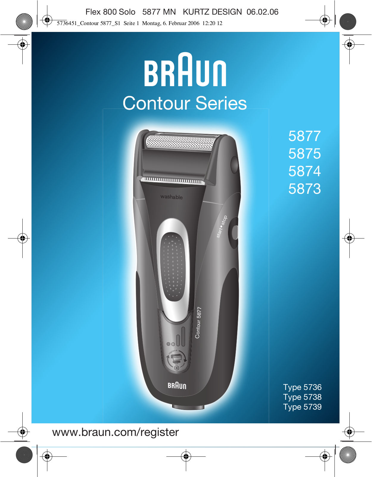 Braun 5874 User Manual