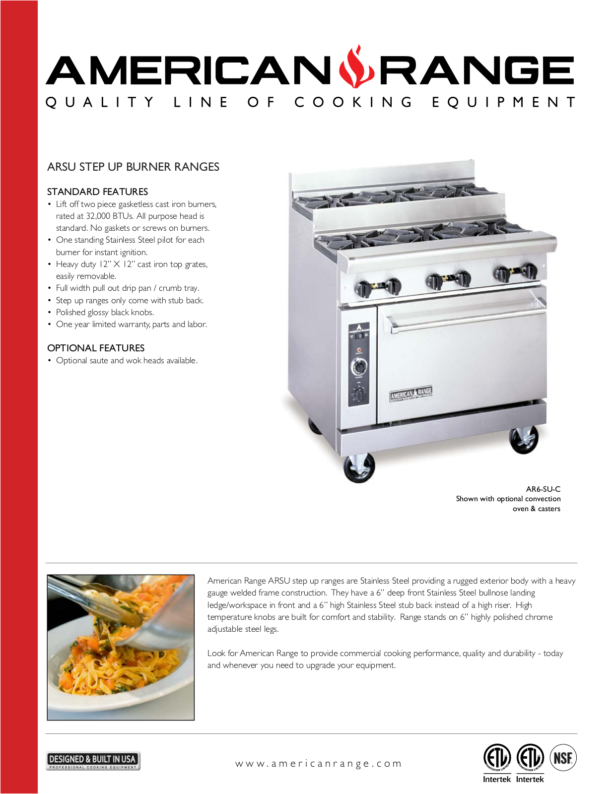 American Range AR10-SU User Manual - ManualMachine.com