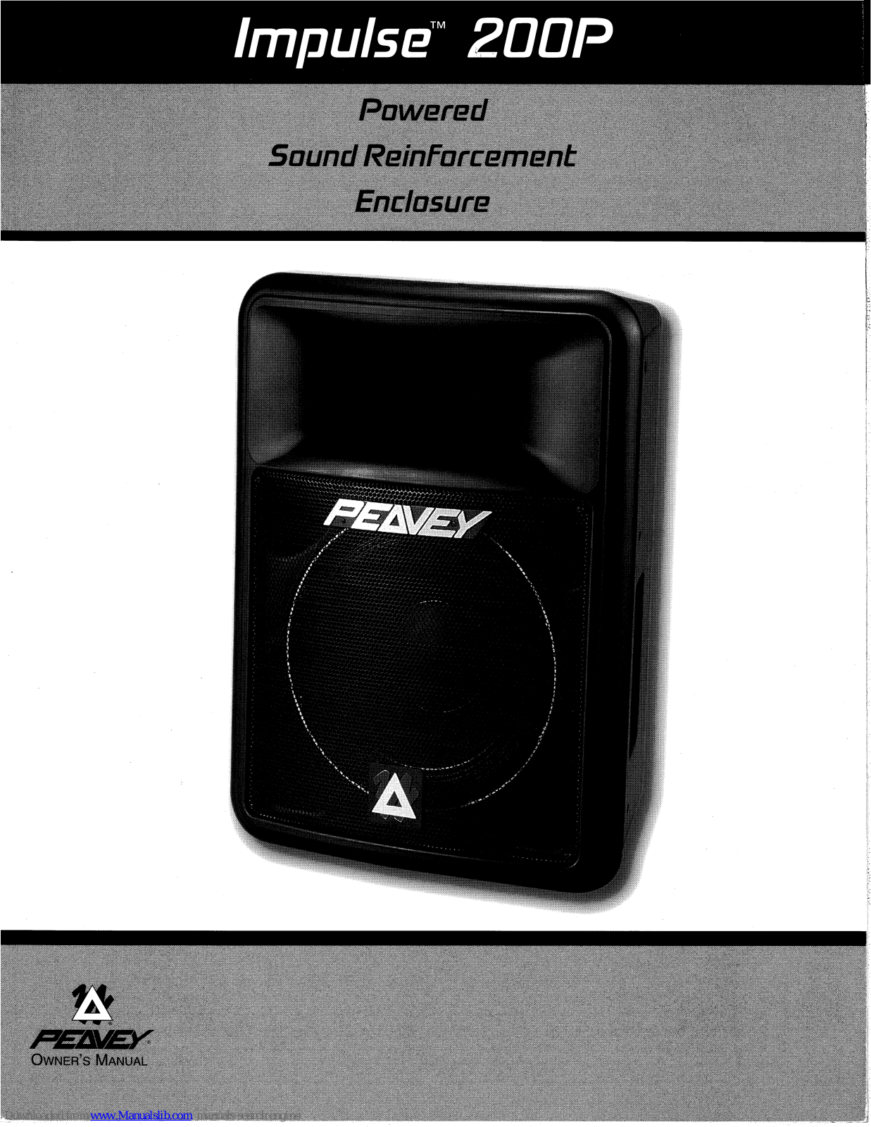 Peavey Impulse Impulse 200P User Manual - ManualMachine.com