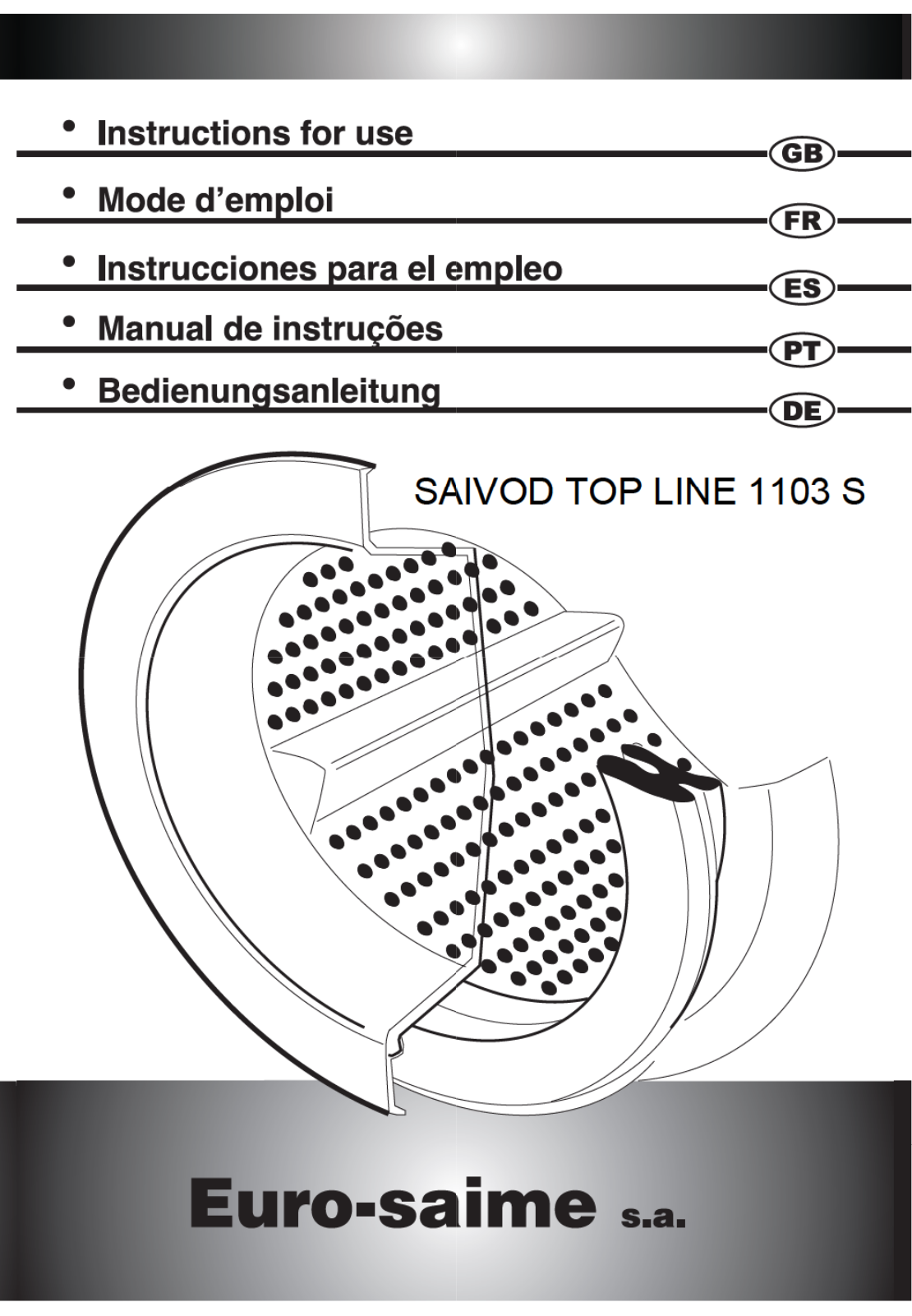 Saivod 1103 S User Manual