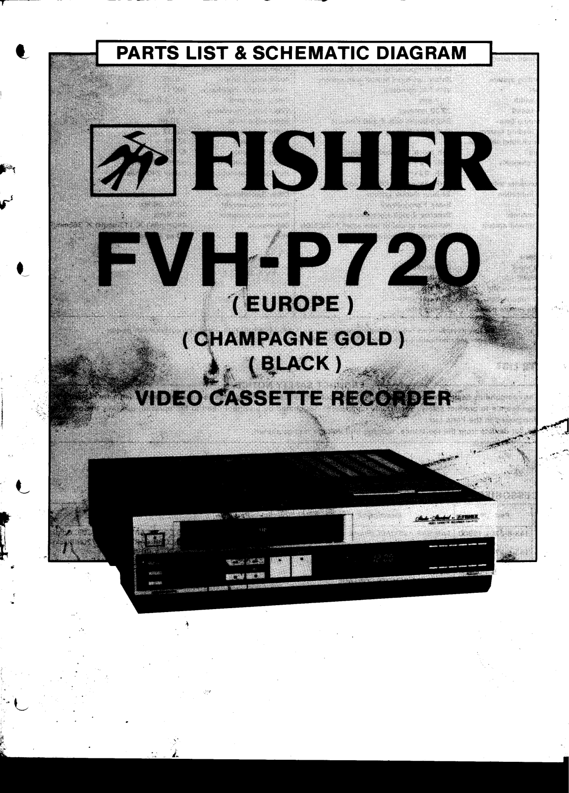 Fisher FVHP-720 Service Manual