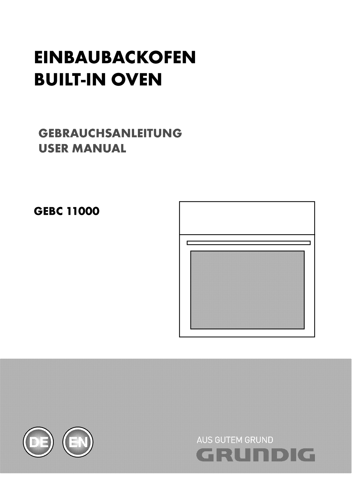 Grundig GEBC 11000 X User Manual