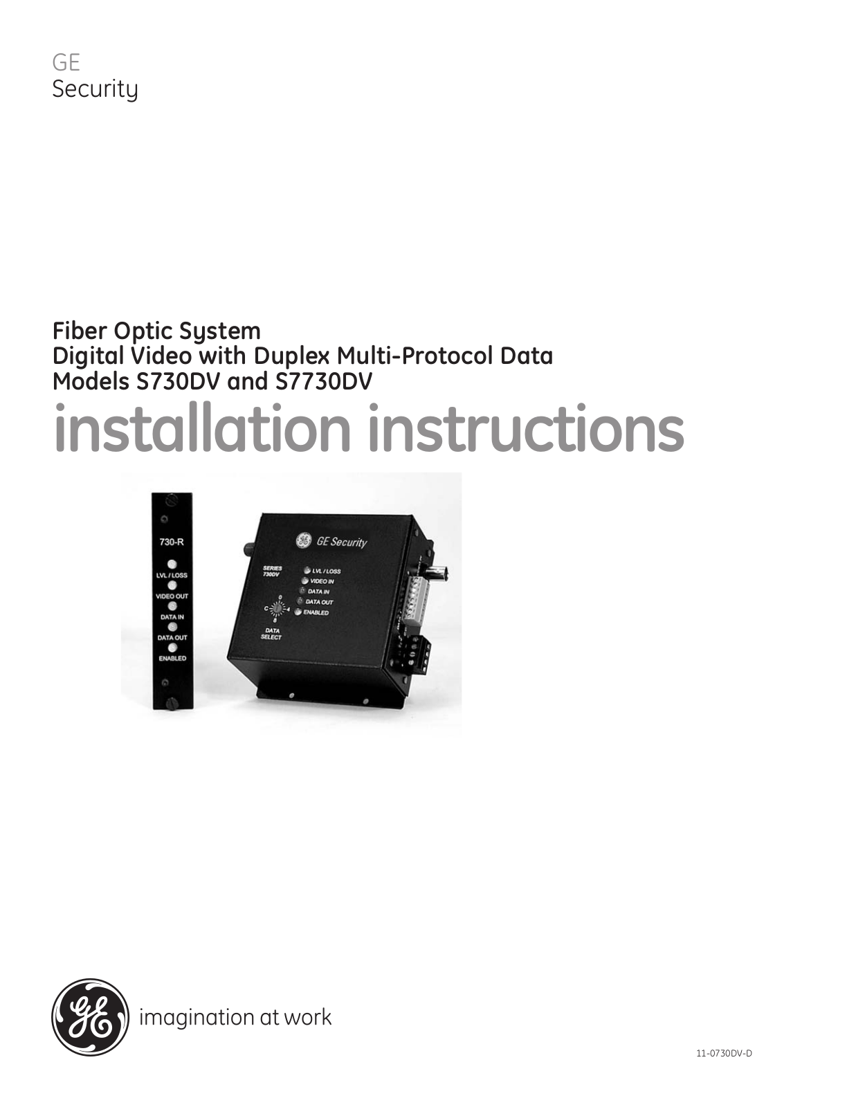 Interlogix S7730DV User Manual