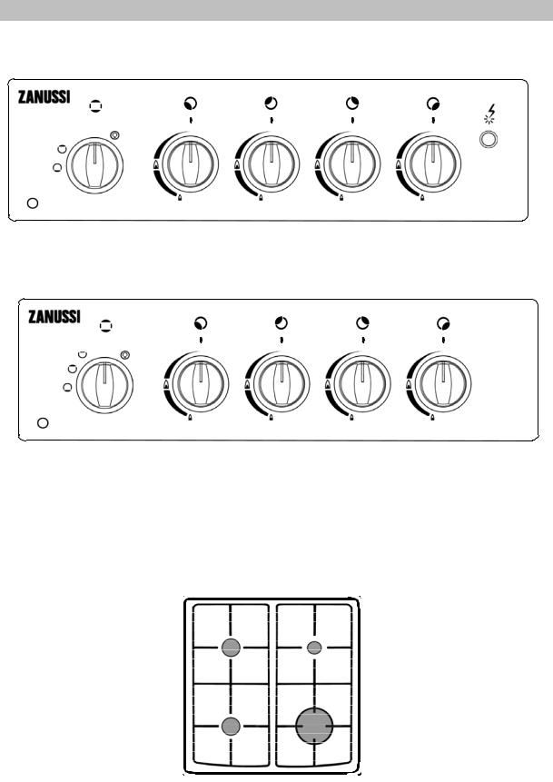 Zanussi ZCG550NM, ZCG550NW, ZCG551NW User Manual