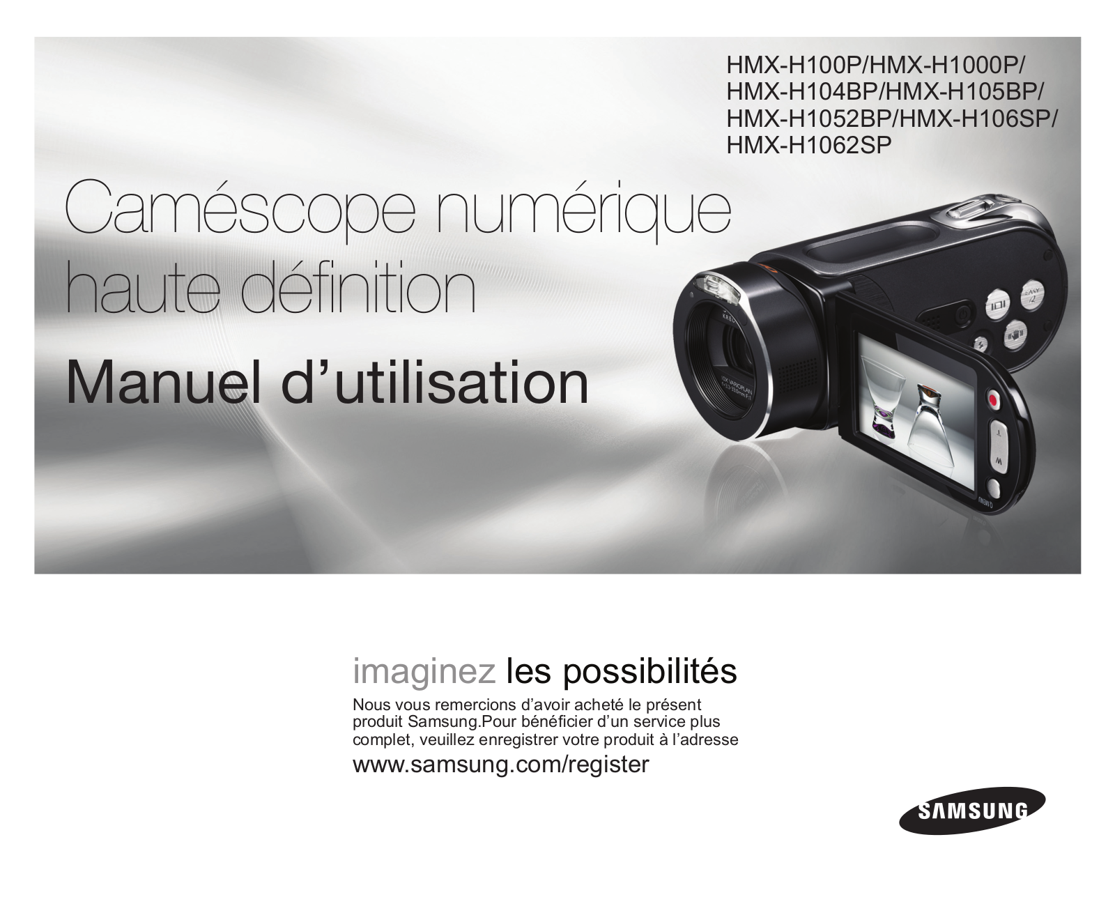 Samsung HMX-H106 User Manual
