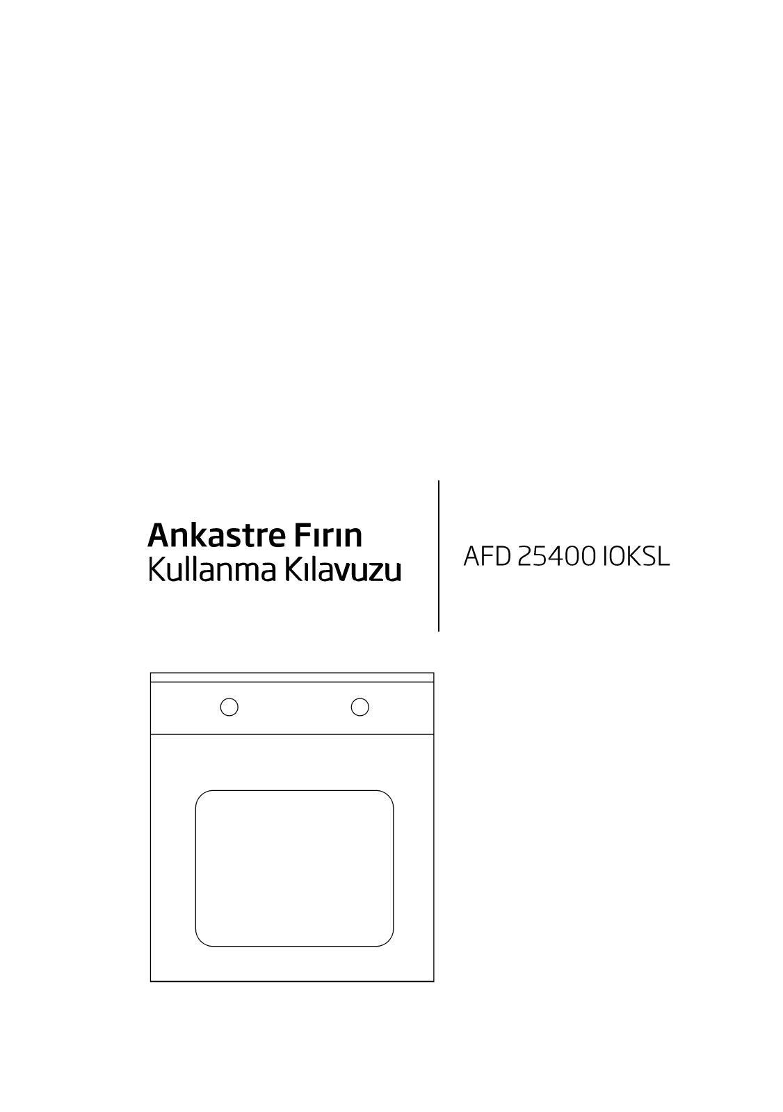 Beko AFD 25400 I0KSL User manual