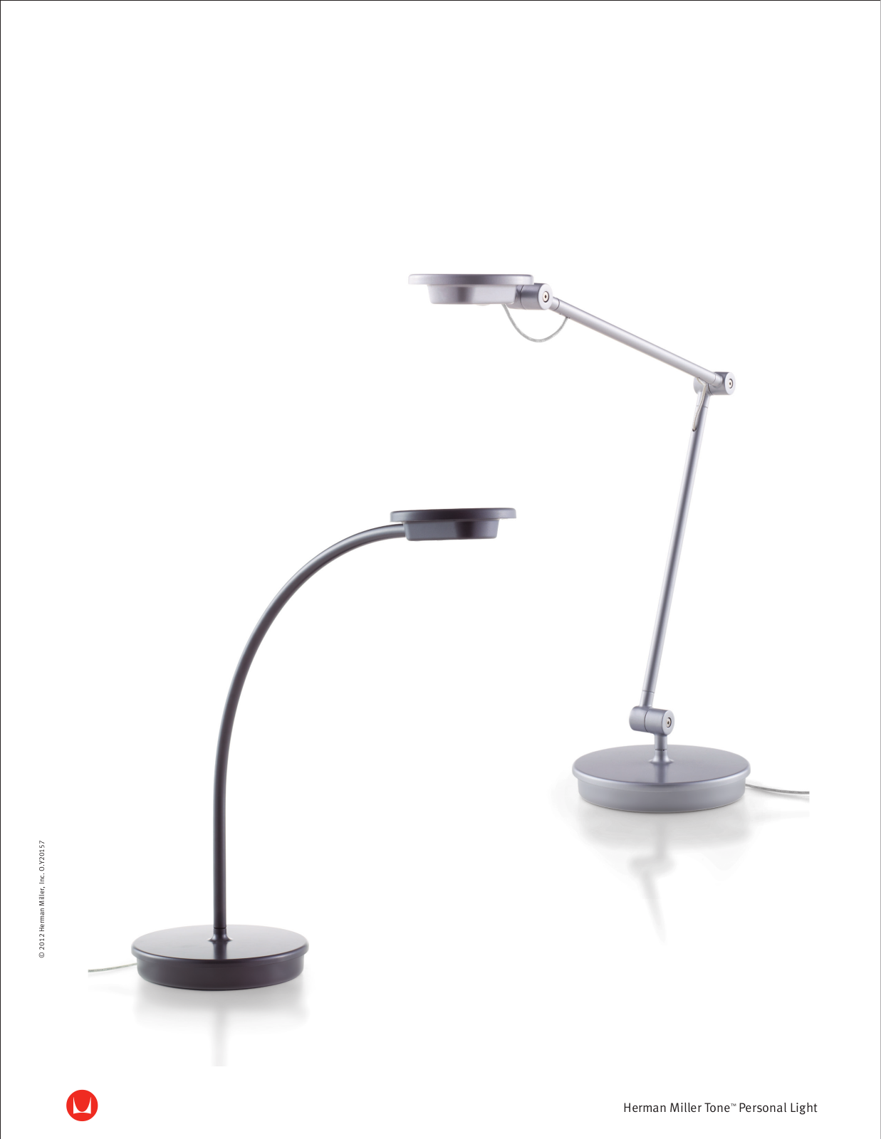 Herman Miller Tone Personal Light User Manual