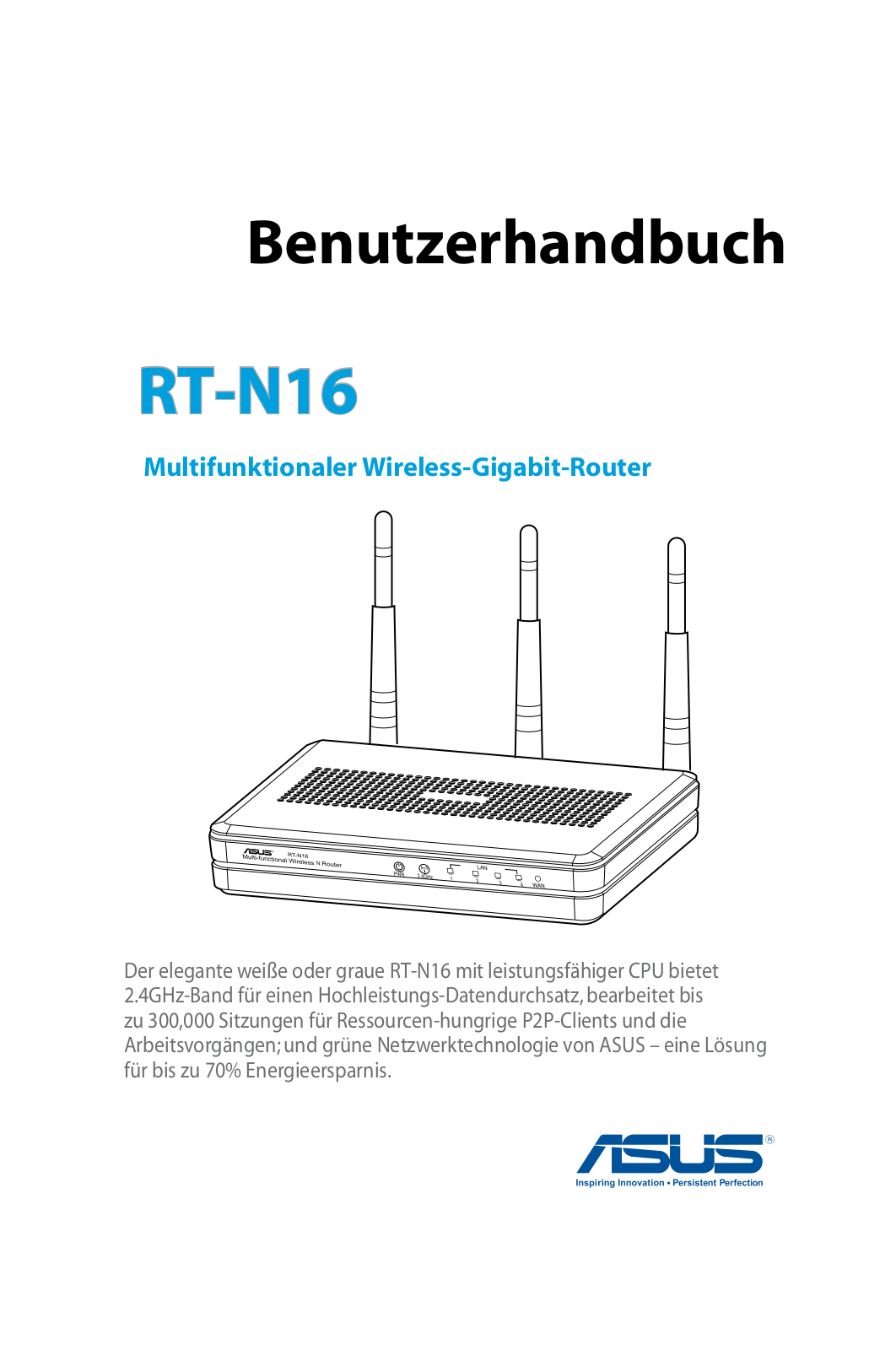 ASUS RT-N16, G7709 User Manual