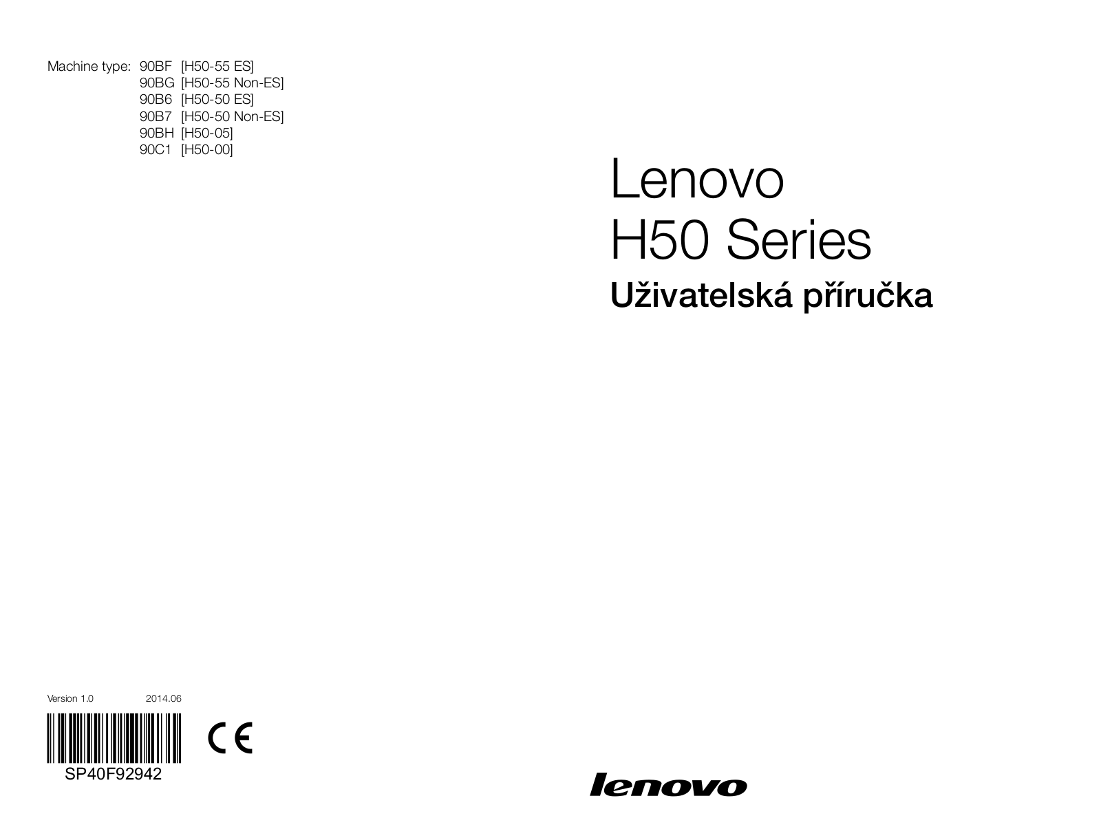 Lenovo H50-55 User Manual