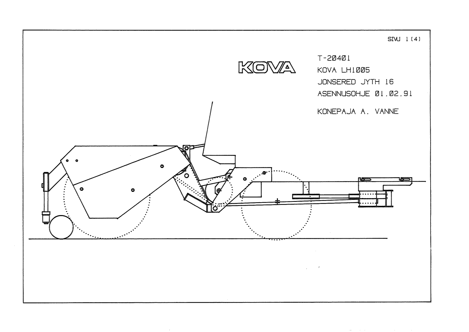 Jonsered T-20401 User Manual