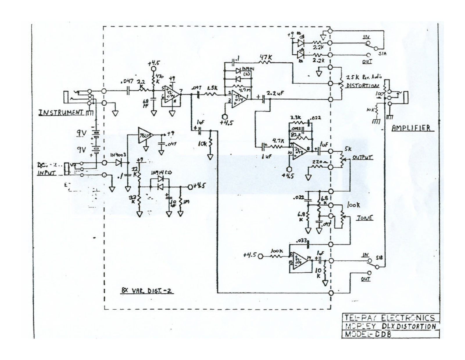 Morley Pedals DDBOLDES User Manual