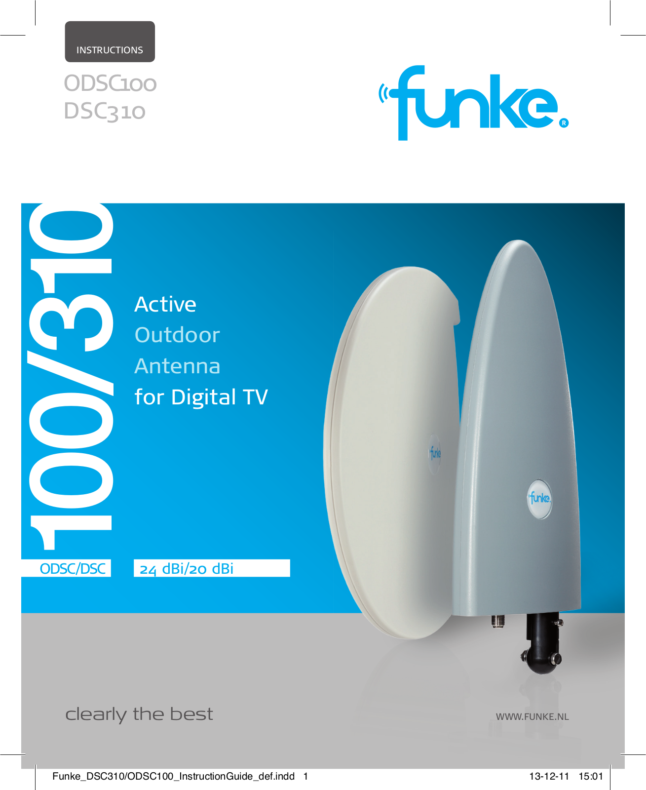 Funke ODSC100, DSC310 User guide