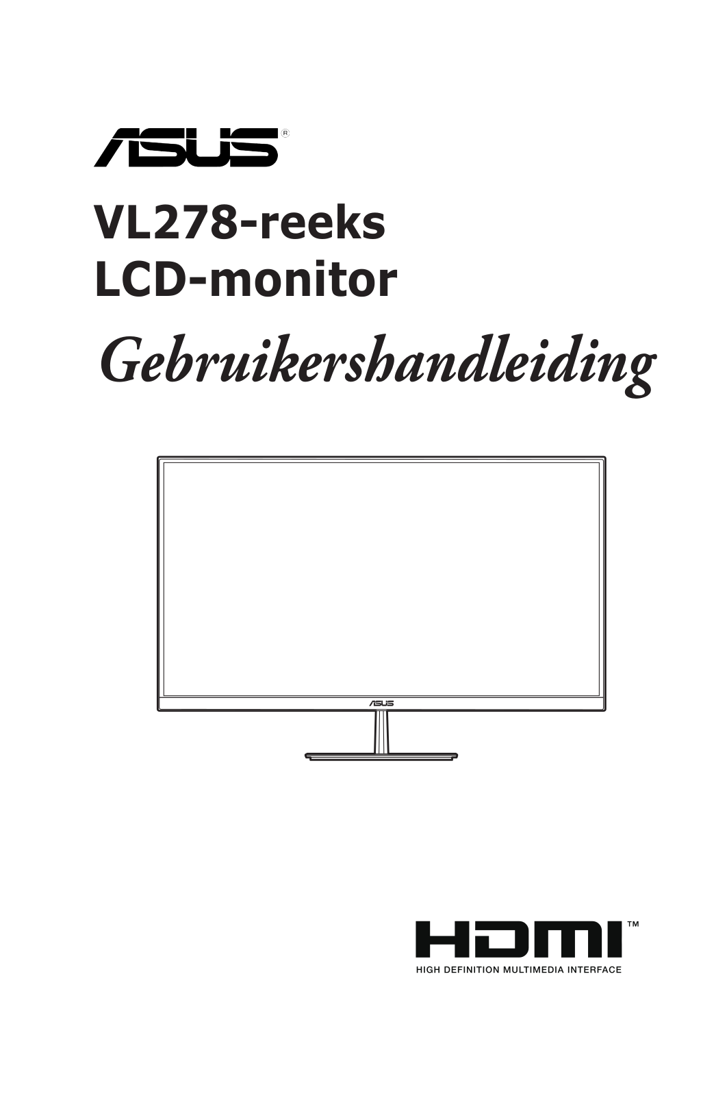 Asus VL278H User’s Manual