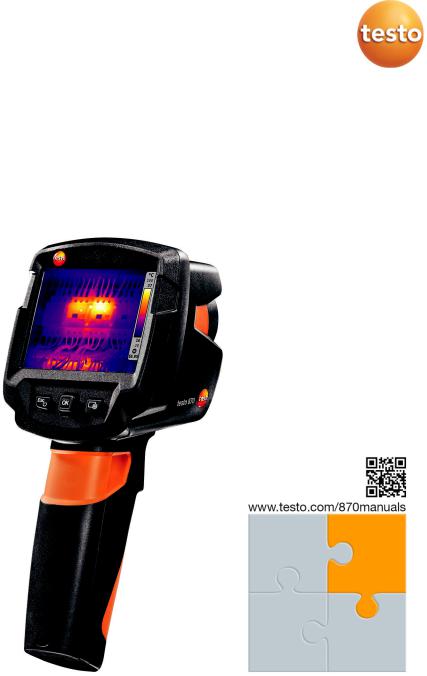 testo 870 User guide