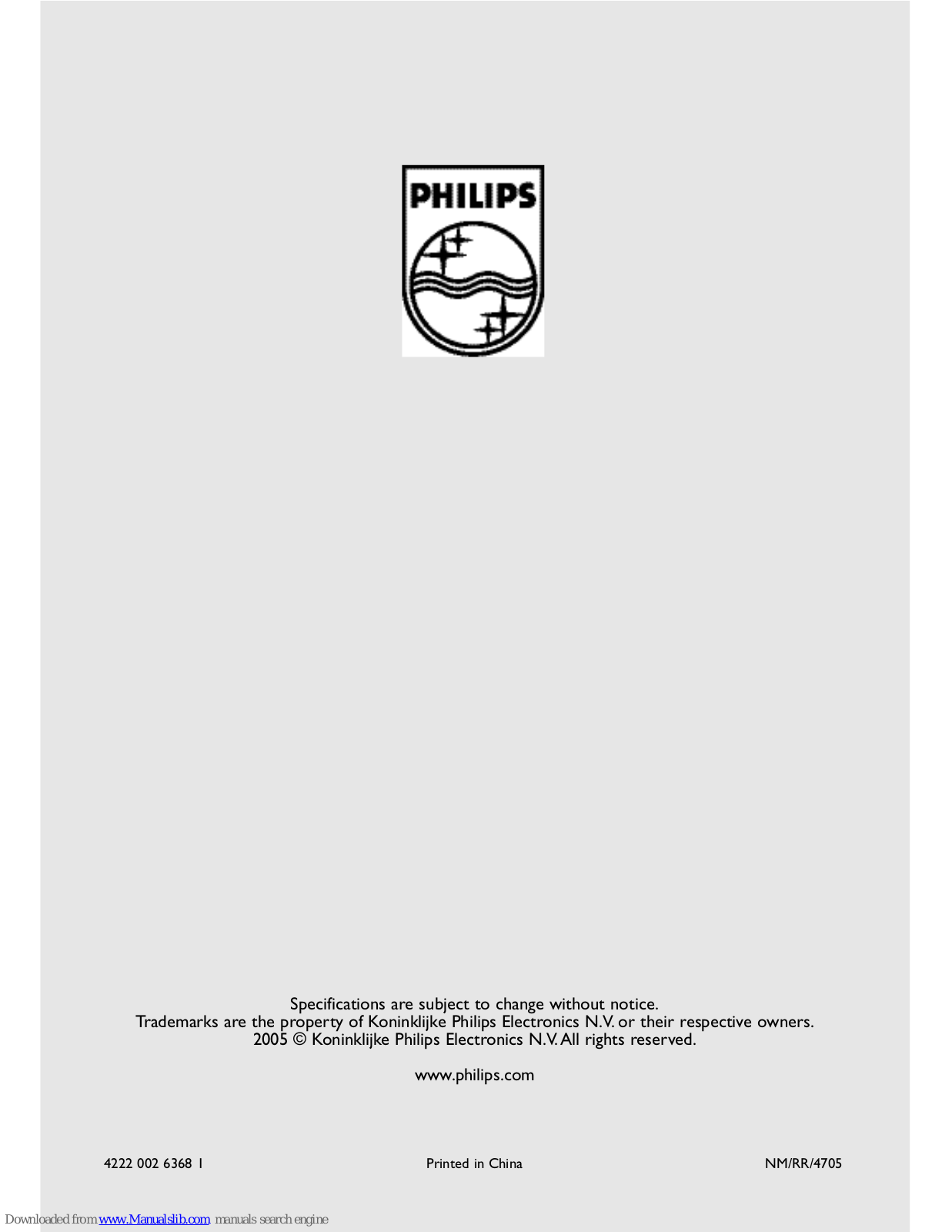 Philips SCX450/00, SCX450/84, SBCSC450/84, SBCSC450/00, SCD450 Quick Start Manual